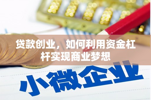 鲁山贷款创业，如何利用资金杠杆实现商业梦想